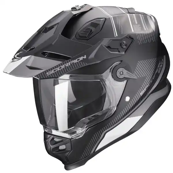 Casca enduro/adventure SCORPION ADF-9000 AIR DESERT Alb/Albastru/Rosu L Ofertă specială