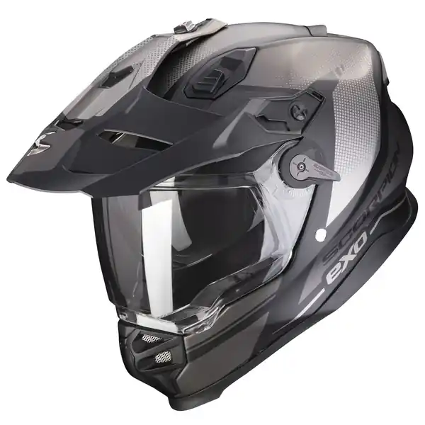 Casca enduro/adventure SCORPION ADF-9000 AIR TRAIL XXL Negru mat/Argintiu Livrare expres