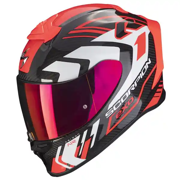 Popular Casca integrala SCORPION EXO-R1 EVO AIR CARBON SUPRA Negru mat/Rosu M