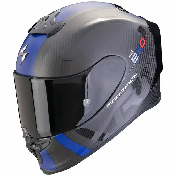 Preț mic Casca integrala sport SCORPION EXO-R1 EVO CARBON AIR MG Negru mat/Rosu L