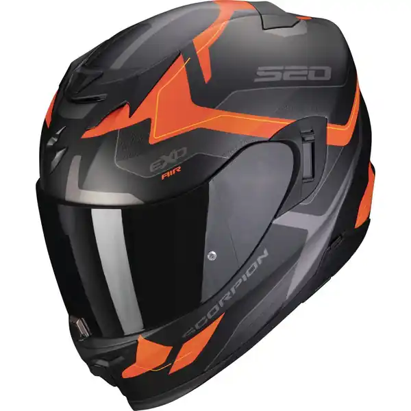 Reducere specială Casca integrala SCORPION EXO-520 EVO AIR ELAN Negru mat/Portocaliu M