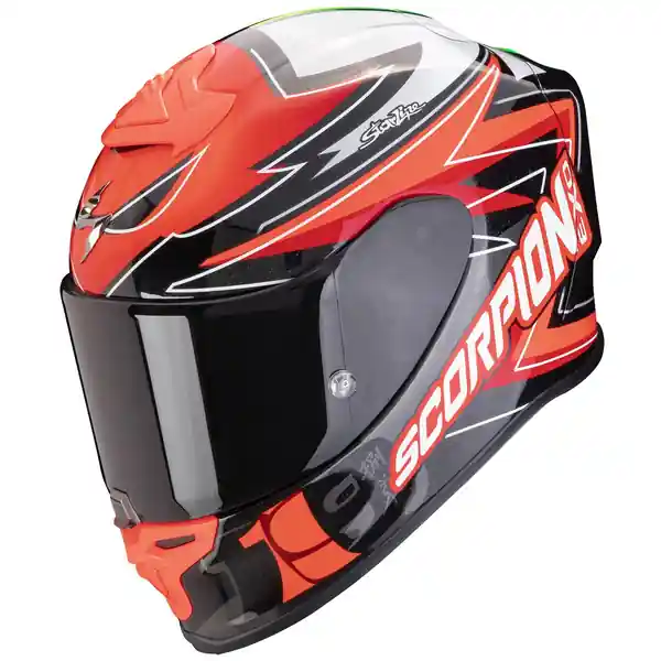 Reducere extra Casca integrala sport SCORPION EXO-R1 EVO AIR ALVARO REPLICA Rosu XL