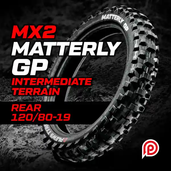 Cauciuc spate 100/90-19 Plews Tyres MX 2 Matterly GP Medium Mai ieftin