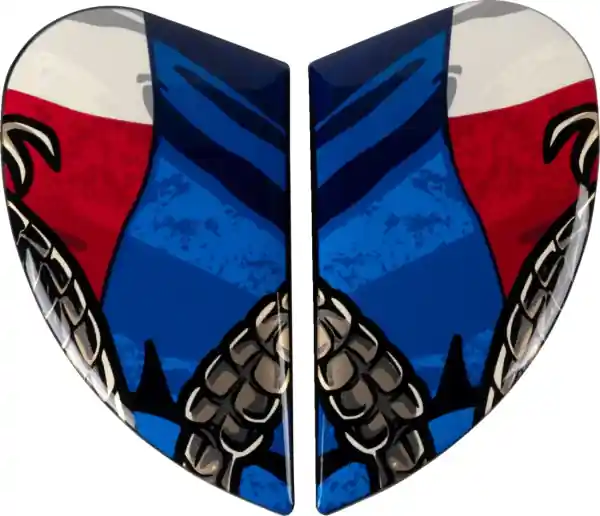 Ofertă limitată Placi laterale casca Icon Airframe Pro Multicolor ONE SIZE