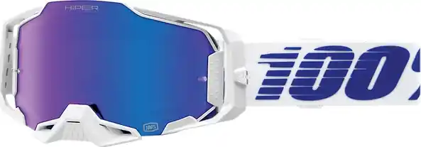 Ochelari 100% Armega Hiper Izi Blue/Mirror ONE SIZE Livrare rapidă
