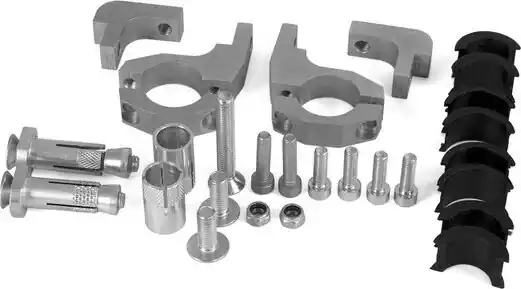 Touquet Universal Mounting Kit Silver Ieftin