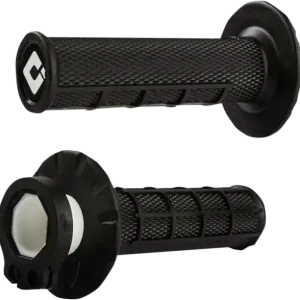 Mânere V2 Waffle Lock-on, negru Plată sigură