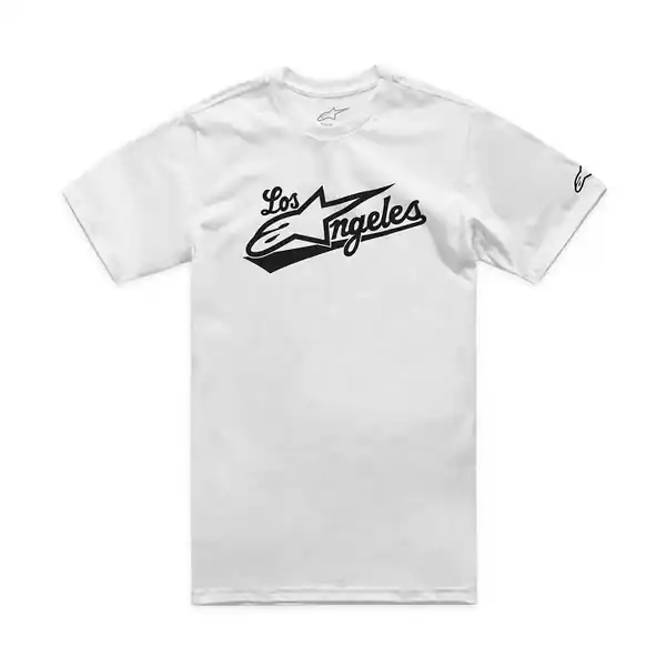 Reducere specială Los Angeles T-shirt White L +