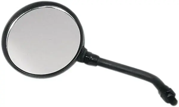 Oglindă universală rotundă în stil Kawasaki KZ, negru Ofertă specială