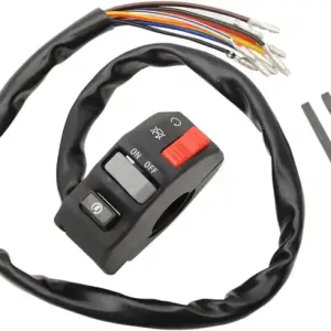 Retur ușor Universal Right-side Handlebar Switch Black, Gray, Red