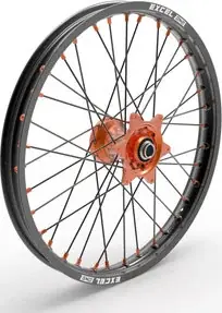 Sport Mx-en Wheel Black, Orange Retur gratuit