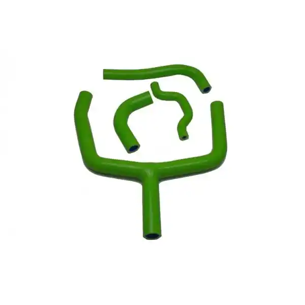 Set de furtunuri pentru radiator în formă de Y, verde Lichidare de stoc