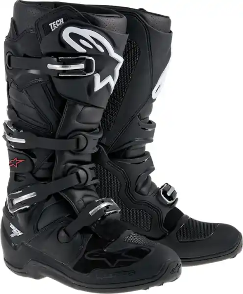 Cumpărături sigure Cizme Alpinestars Tech 7 Black/Gray/Red 43
