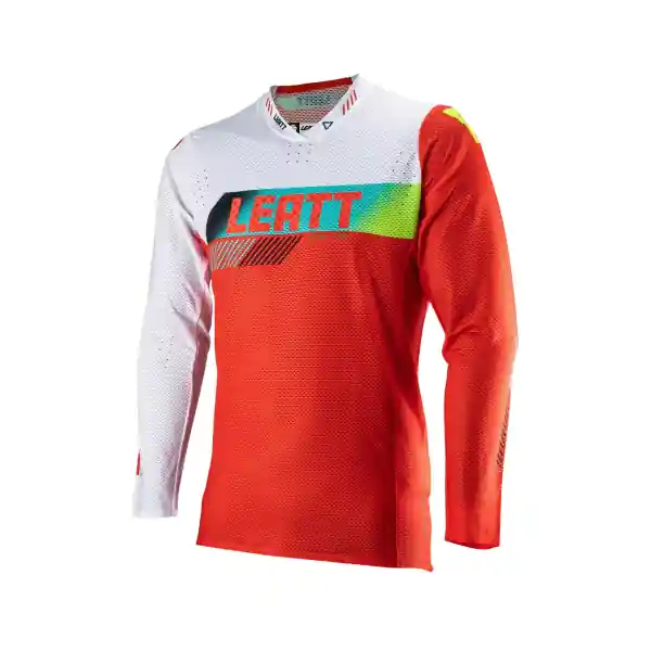 Tricou Leatt 5.5 Ultraweld Red White/Red XXL Cumpără online