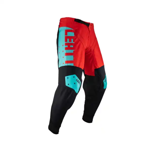 Pantaloni Leatt Moto 4.5 Fuel Blue/Red/Black S Bestseller