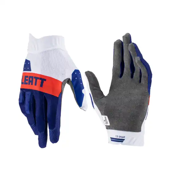 Ieftin Manusi Leatt 1.5 Gripr Royal Navy/White/Red XXL