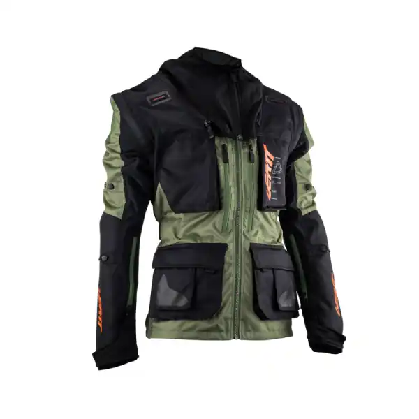 Ultima șansă Geaca Leatt Moto 5.5 Enduro Black/Green S