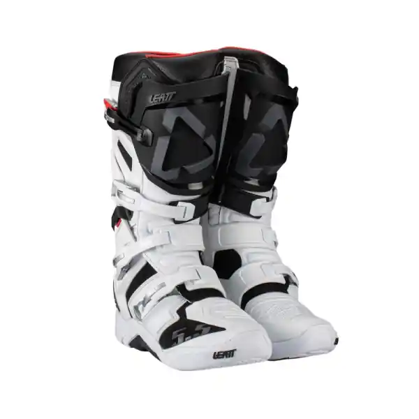Cel mai bun preț Cizme Leatt 5.5 Flexlock White/Black 47