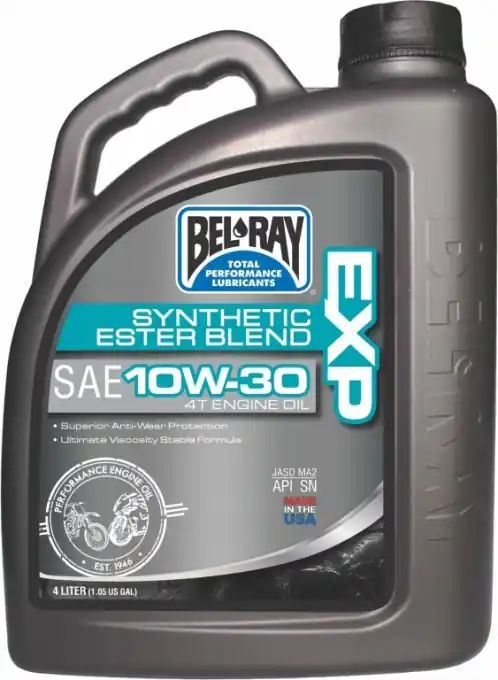 Ulei de motor Bel-Ray EXP SYNTHETIC ESTER BLEND 4T 10W-30 4 l Reduceri