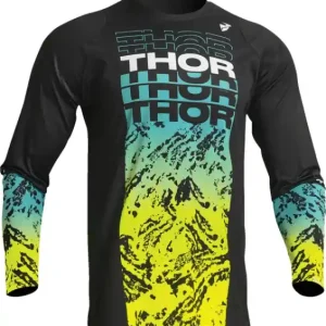 Youth Sector Atlas Jersey Black, Green L Ofertă exclusivă