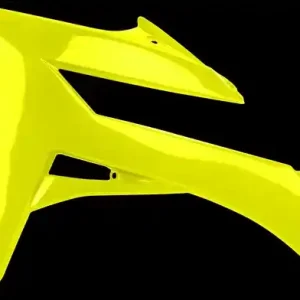 Capace pentru radiator Sherco, galben fluorescent Preț promoțional