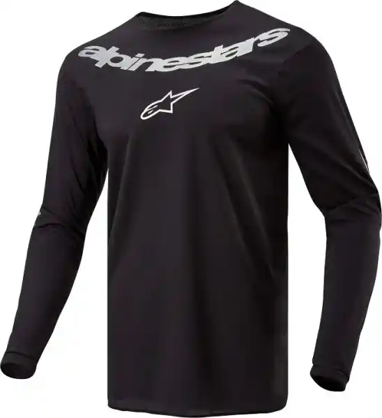 Tricou Alpinestars Fluid Graphite Black 2XL Promoție