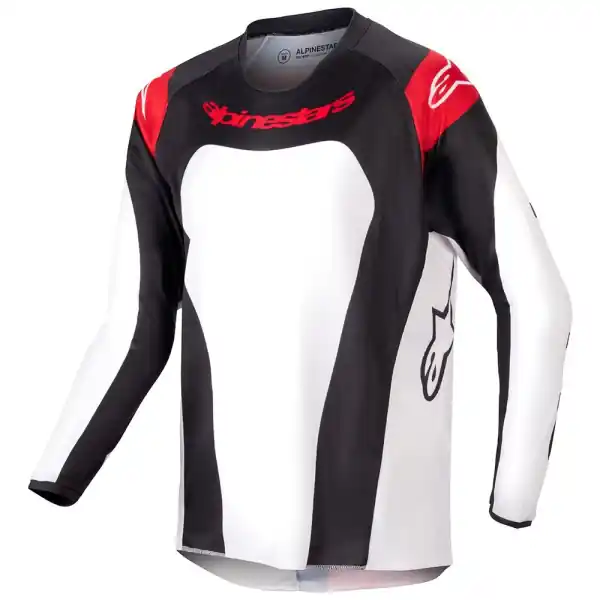 Ofertă de sezon Tricou Copii Alpinestars Racer Ocuri White XL