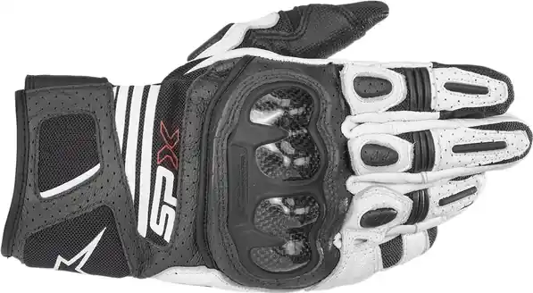 Ieftin Manusi Piele Alpinestars Sp X Air Carbon v2 Negru/Alb M