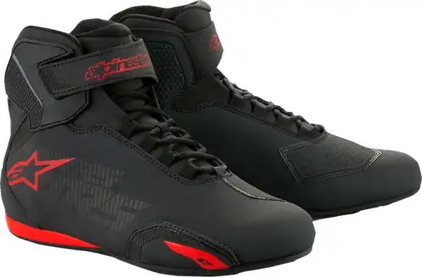 Ghete Alpinestars Sektor Black/Red 39 Cel mai vândut