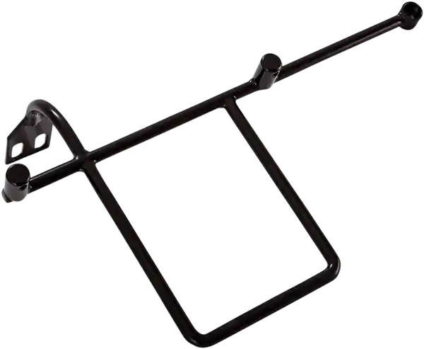 Saddlebag Bracket Kit Black Ultima șansă