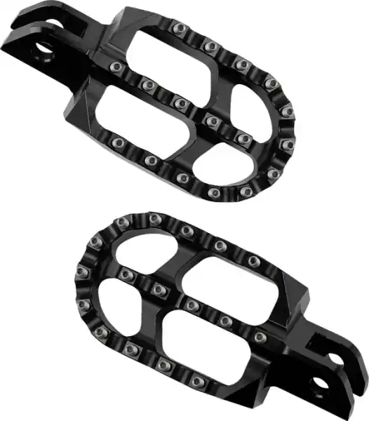 Ofertă limitată MOOSE RACING Footpegs Black Wide