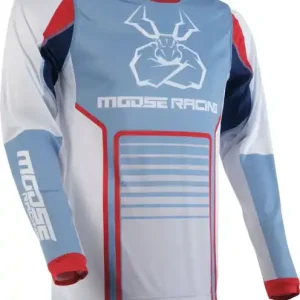 Ultima șansă Tricou Moose Racing Agroid Blue/Gray 2XL