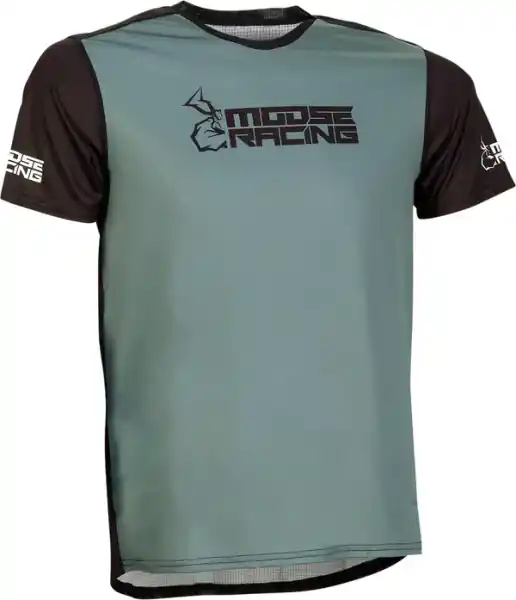Tricou Moose Racing MTB Green/Black S Preț promoțional