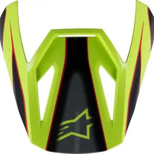 Vezi acum Viziera Casca Copii Alpinestars Sm3 Fray Black/Red/Yellow