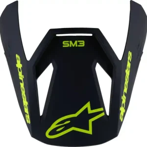 Viziera Casca Copii Alpinestars Sm3 Radium Black/Yellow Noutate