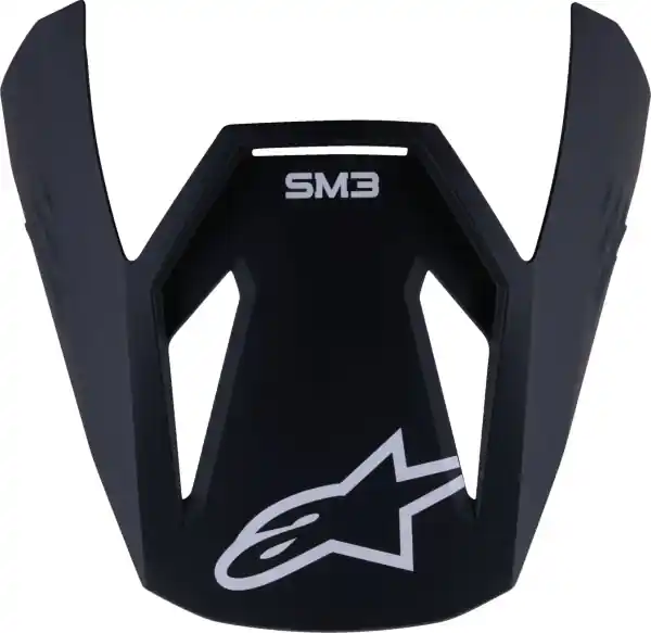 Viziera Casca Copii Alpinestars Sm3 Solid Black Reducere