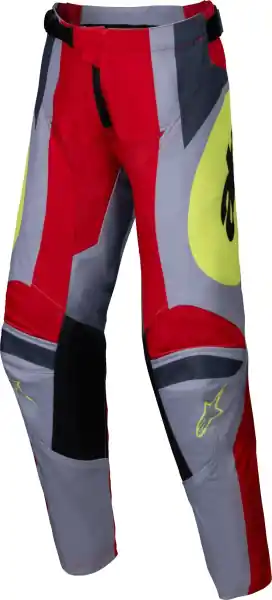 Nu rata Pantaloni Copii Alpinestars Racer Melt Gray/Red 26