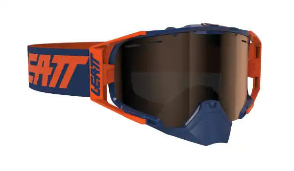 Plată sigură Leatt Goggle Velocity 6.5 SNX Iriz Ink/Org Bronz UC 68%
