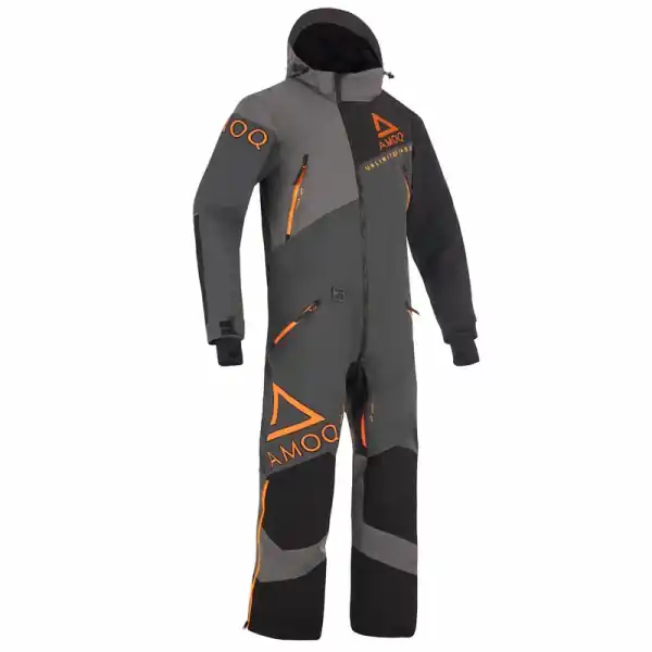Combinezon Snowmobil AMOQ Eclipse V2 20K Negru/Gri/Hi-Vis M Doar azi