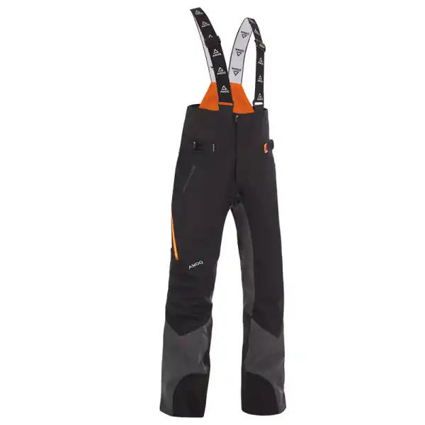 Retur ușor Pantaloni Snowmobil AMOQ Vernal V2 Negru/Portocaliu XXL