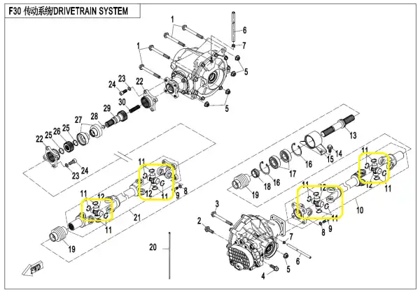 ARTICULAȚIE UNIVERSALĂ Diametru 22x50 Ofertă specială