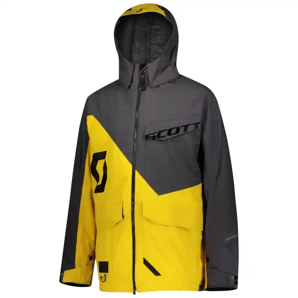 Ultima șansă Scott Jacket XT Shell Dryo corn yellow/melange grey M