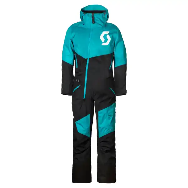 Scott Monosuit W‘s Back-X Dryo black/breeze blue 2XL Cumpără online