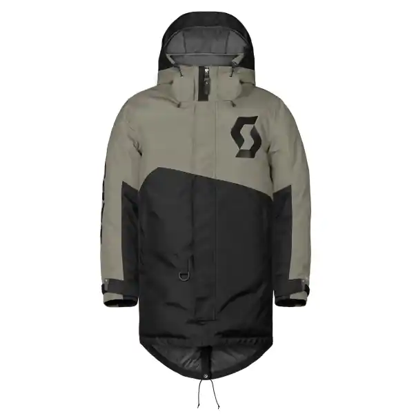 Scott Coat Warm-Up dust grey/black 2XL/3XL Preț promoțional