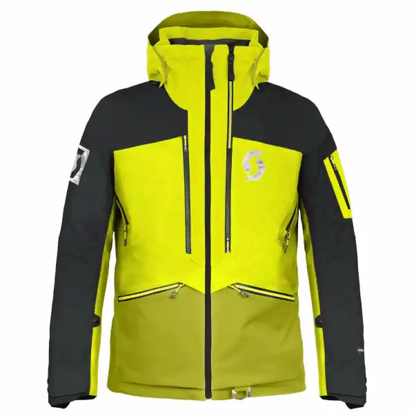 SCOTT Jacket M‘s Concept Flex Dryo 3-in-1 black/sulphur yellow S Discount