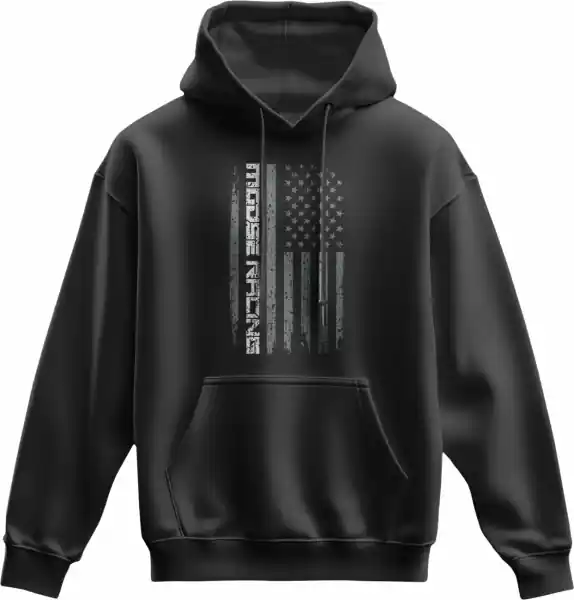 Reducere extra Hanorac Copii MOOSE RACING Stars And Stripes Forever Black M