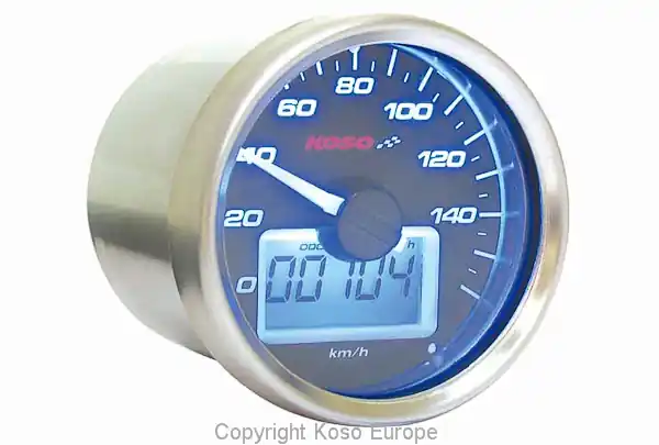 Bestseller D55 Gp-style Speedometer Black, White