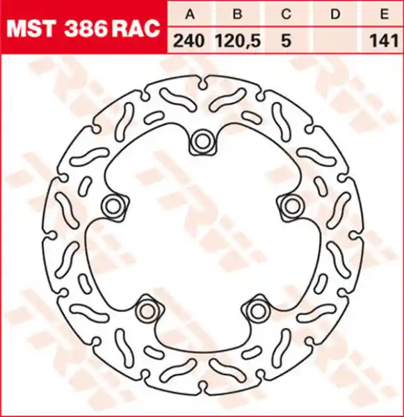 Brake Rotor Non-floating Rac-design Comandă acum