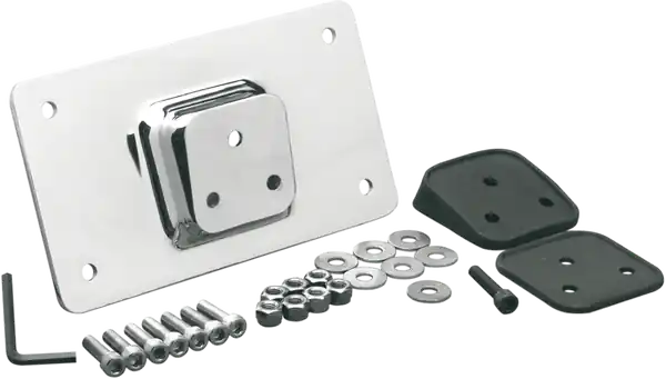 Fender License Plate Mount Chrome Ofertă de sezon