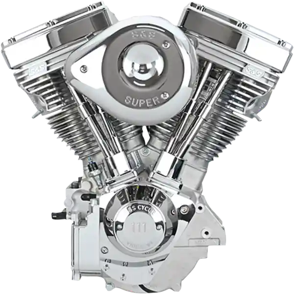 V111 Complete Assembled Engine Silver Super ofertă